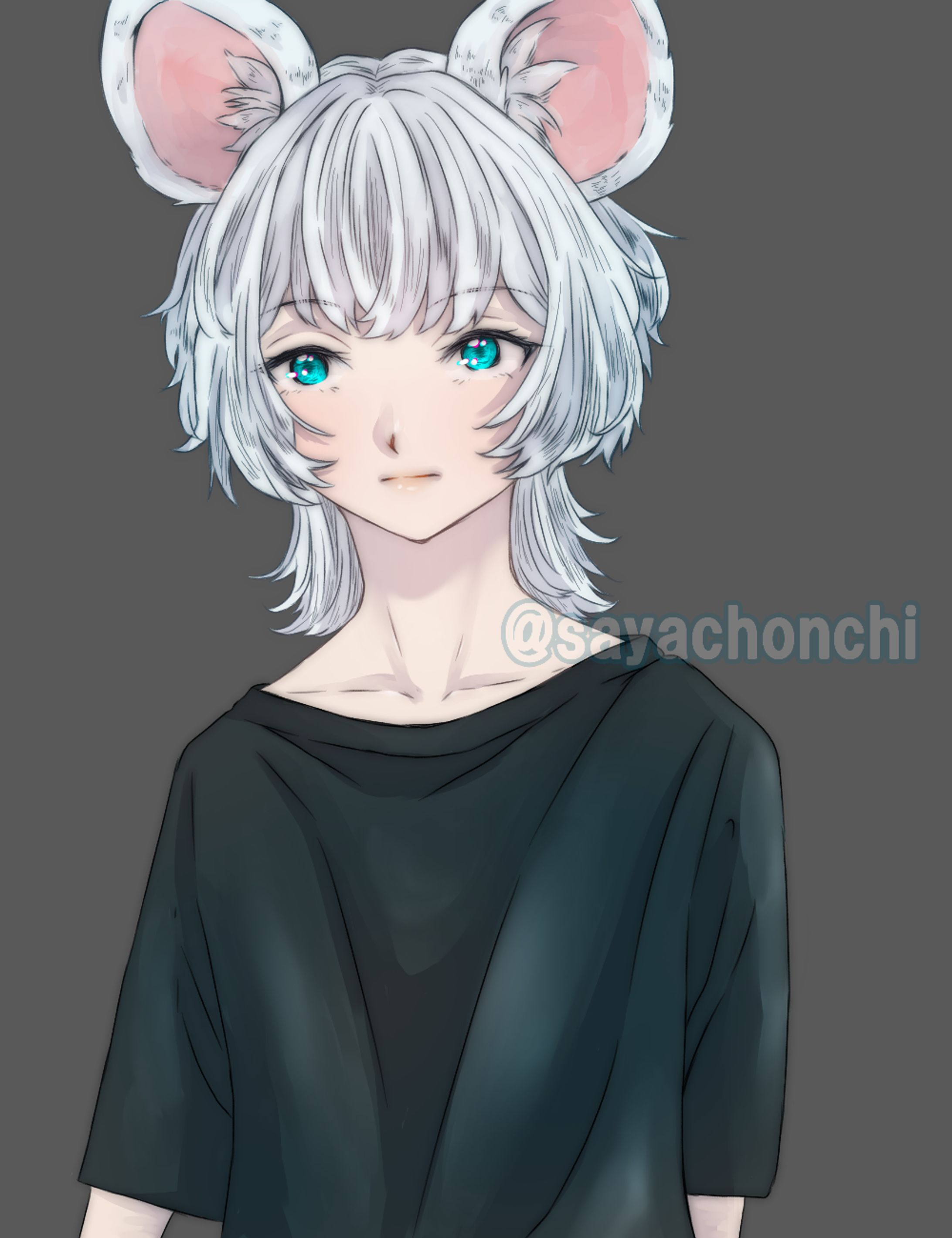 ねずみ(擬人化)-1
