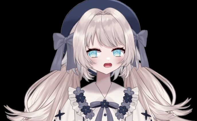 【汎用モデル】白青ワンピちゃん