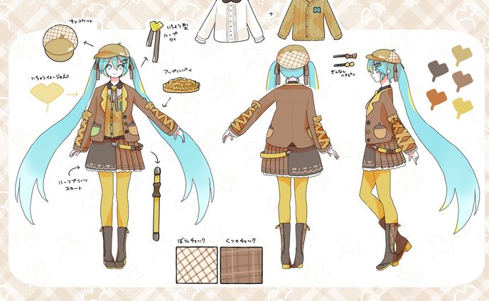 DDミクピアプロコラボ募集作品