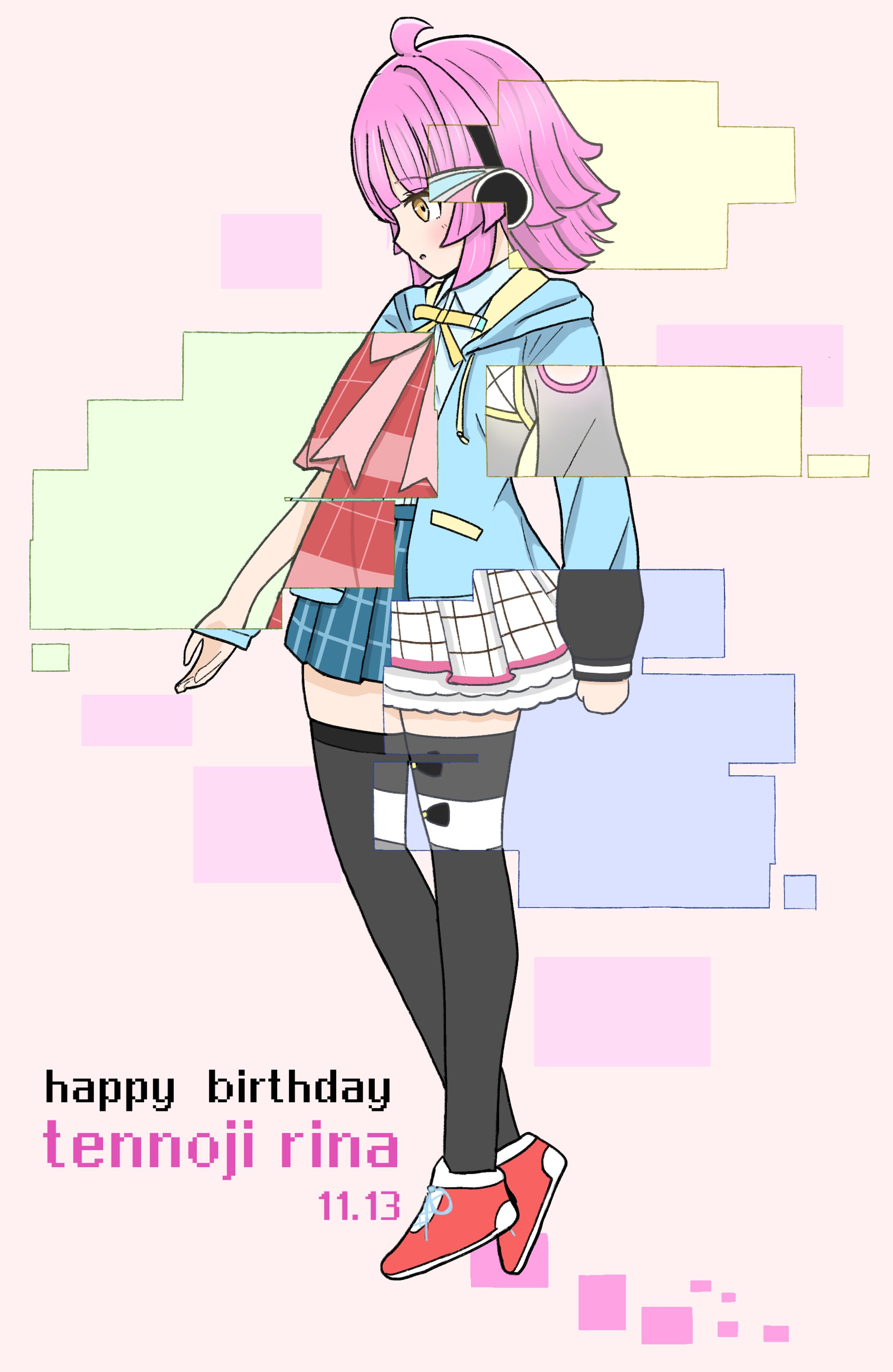 天王寺璃奈　バースデーイラスト-1