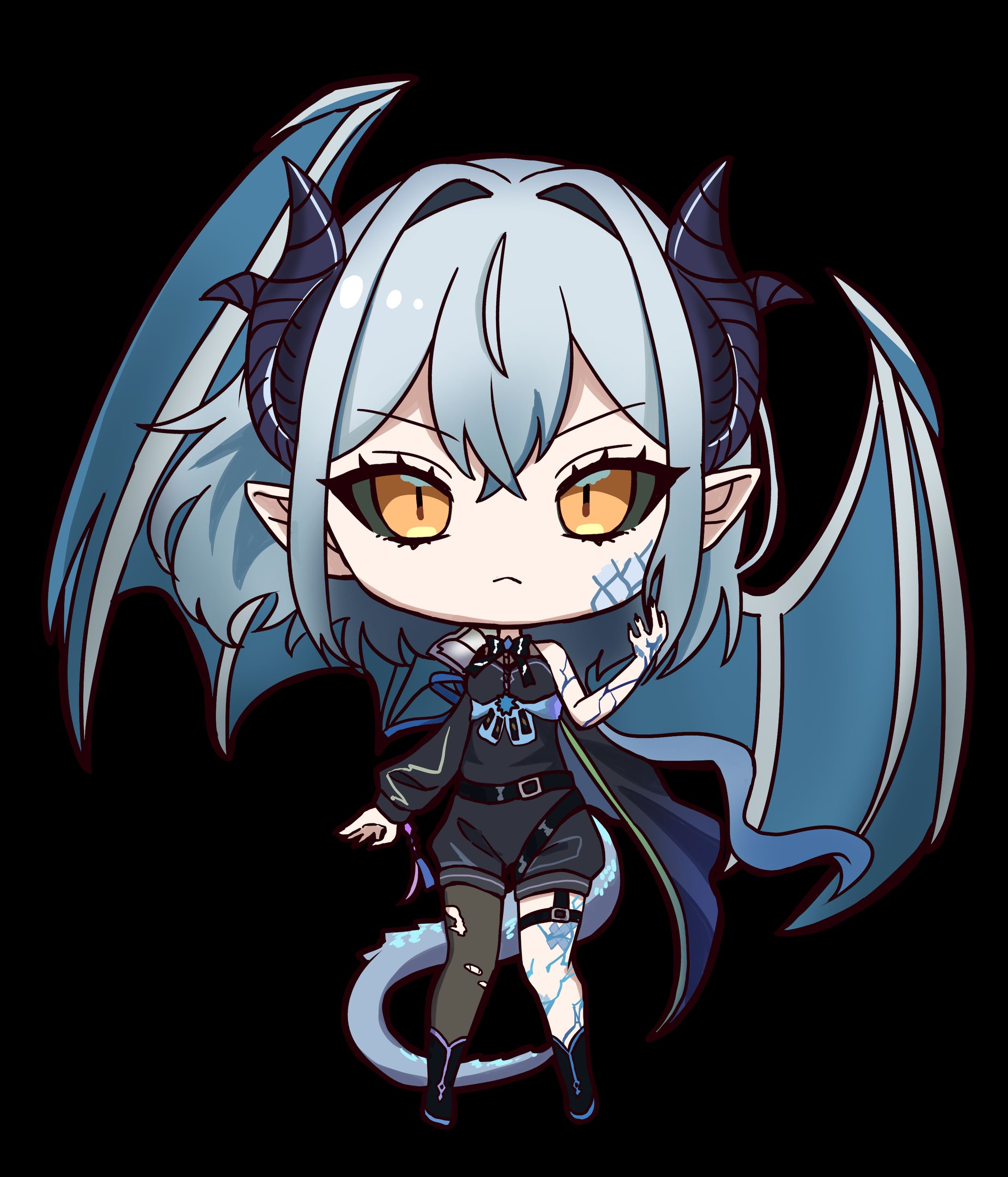 【ご依頼】SDイラスト（表情差分あり）-1