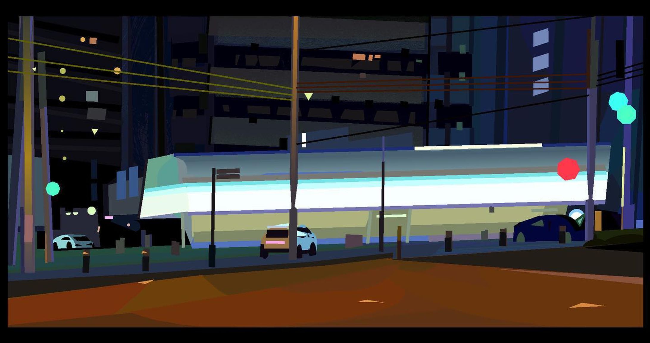 Shapes and colors
Mid night convenient store hits different.
.
.
.
#art #artwork #painting #paintingart #digitalpainting #digitalart #digital #digitalillustration #illustration #illustrationart #landscape #landscapepainting #street #streetlights #artoninstagram #artoninsta #dailyart #dailypainting #heavypaint #heavypaintapp-1