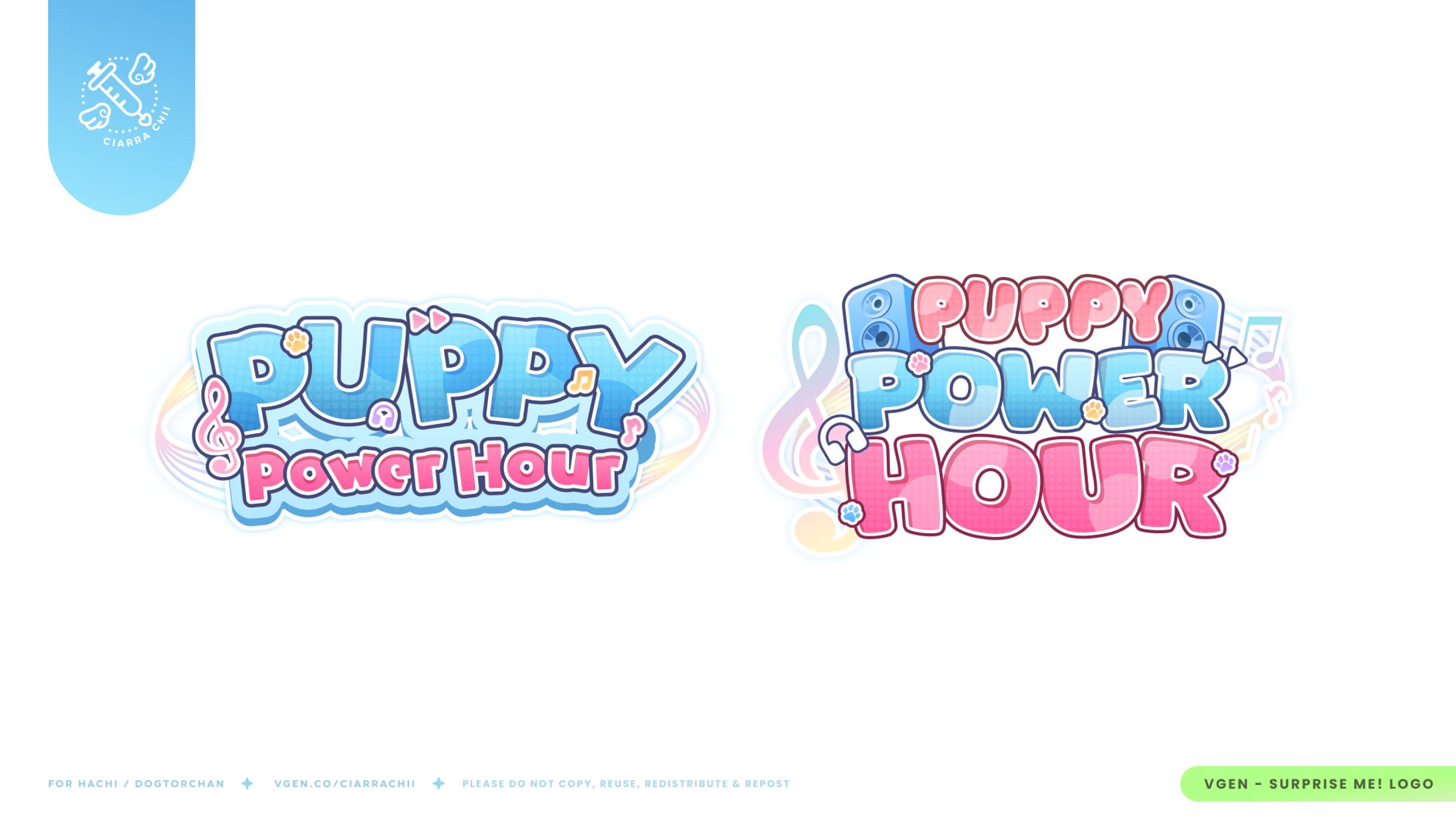 Puppy Power Hour - Logo for DogtorChan/Hachi-1