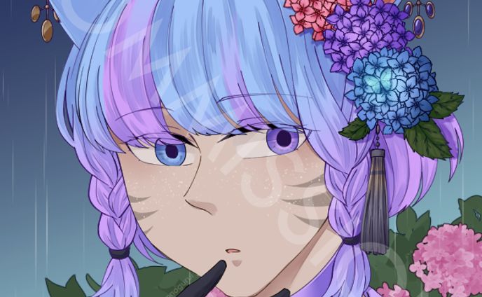 [Commission] FFXIV Miqo'te