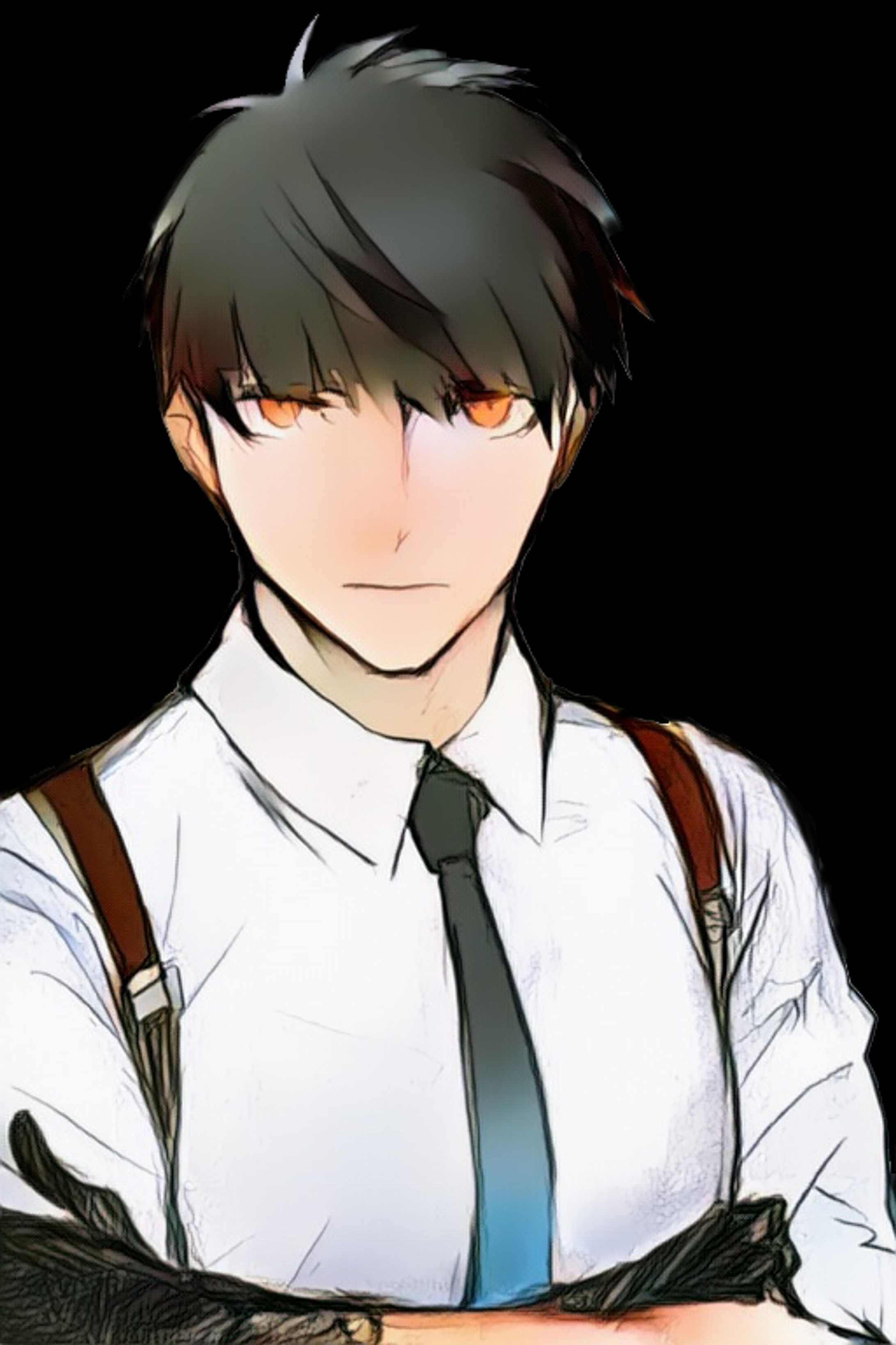 PC　無骨な青年（黒髪差分）-1