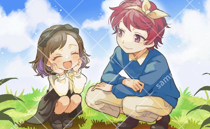 『【オリジナルMV】ポケットにファンタジー【covered by Taicham×ぺこり】』MVイラスト