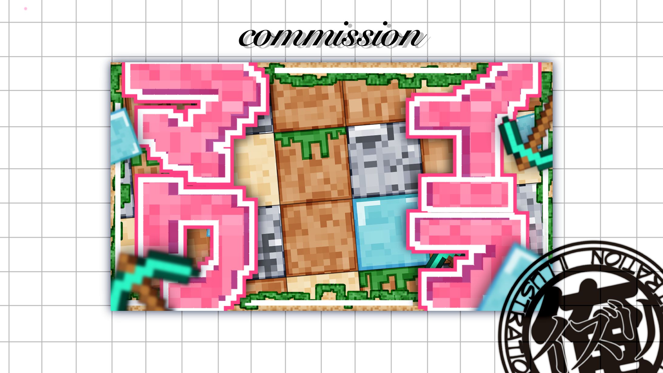 黒乃あまねさん　マイクラ素材-1