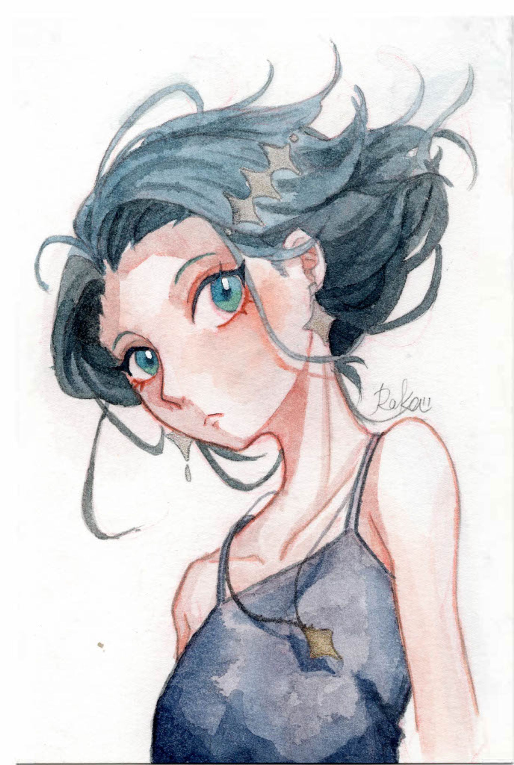 透明水彩　イラストレーション-1