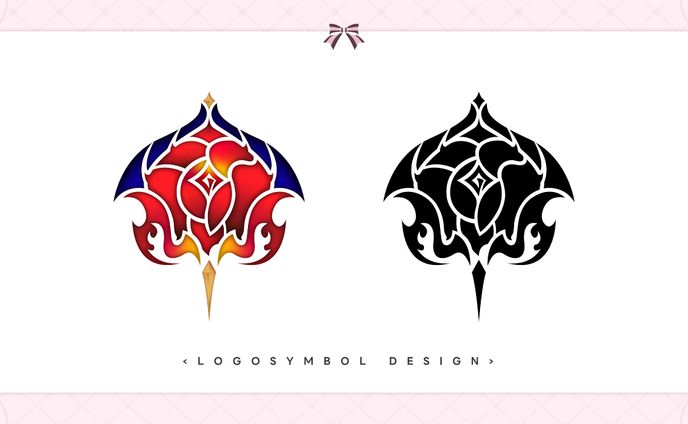 【ご依頼】新人vtuber/火宮玲音様シンボルロゴデザイン