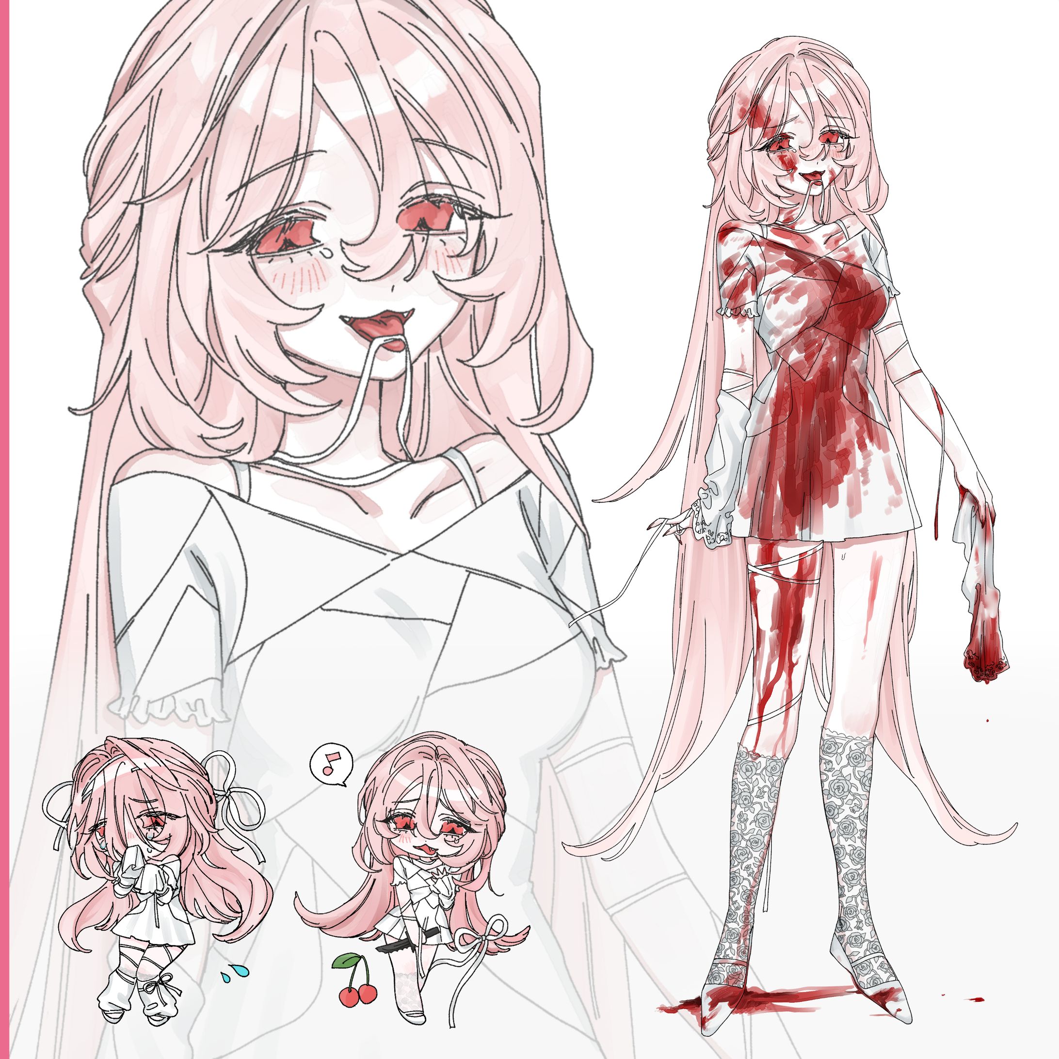 立ち絵イラスト+SDイラスト-1
