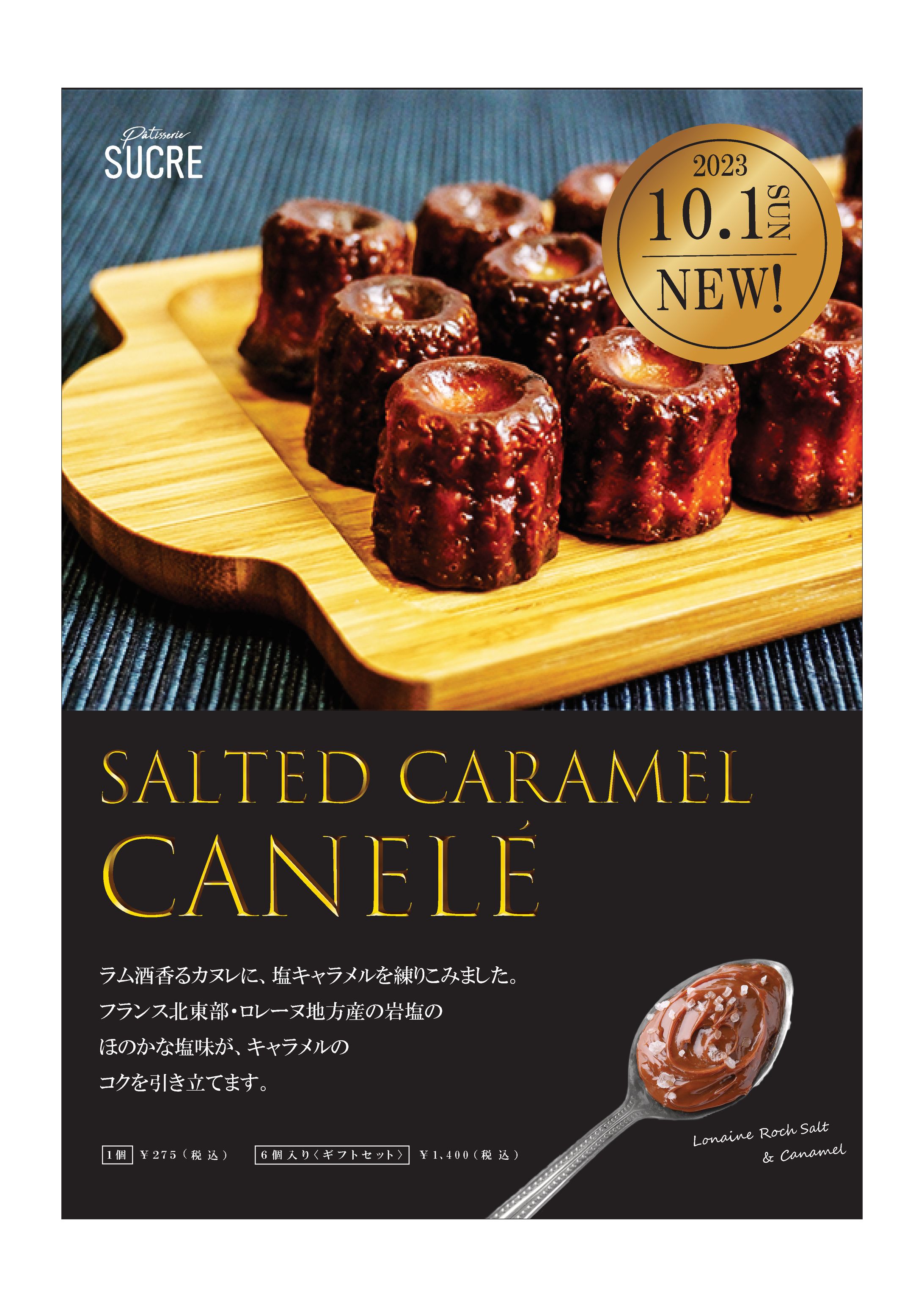 カヌレ B5架空フライヤー-1