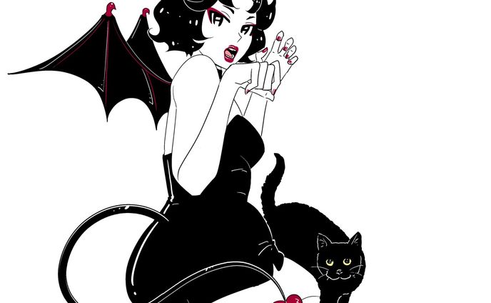 漫画家、イラストレーター、天使