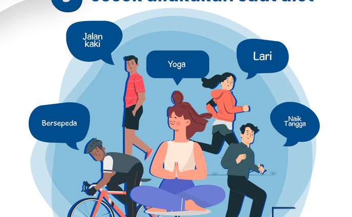 5 daftar olahraga yang cocok untuk diet