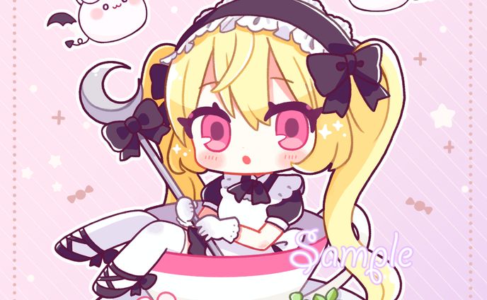 【お仕事】月乃様ミニキャライラスト②