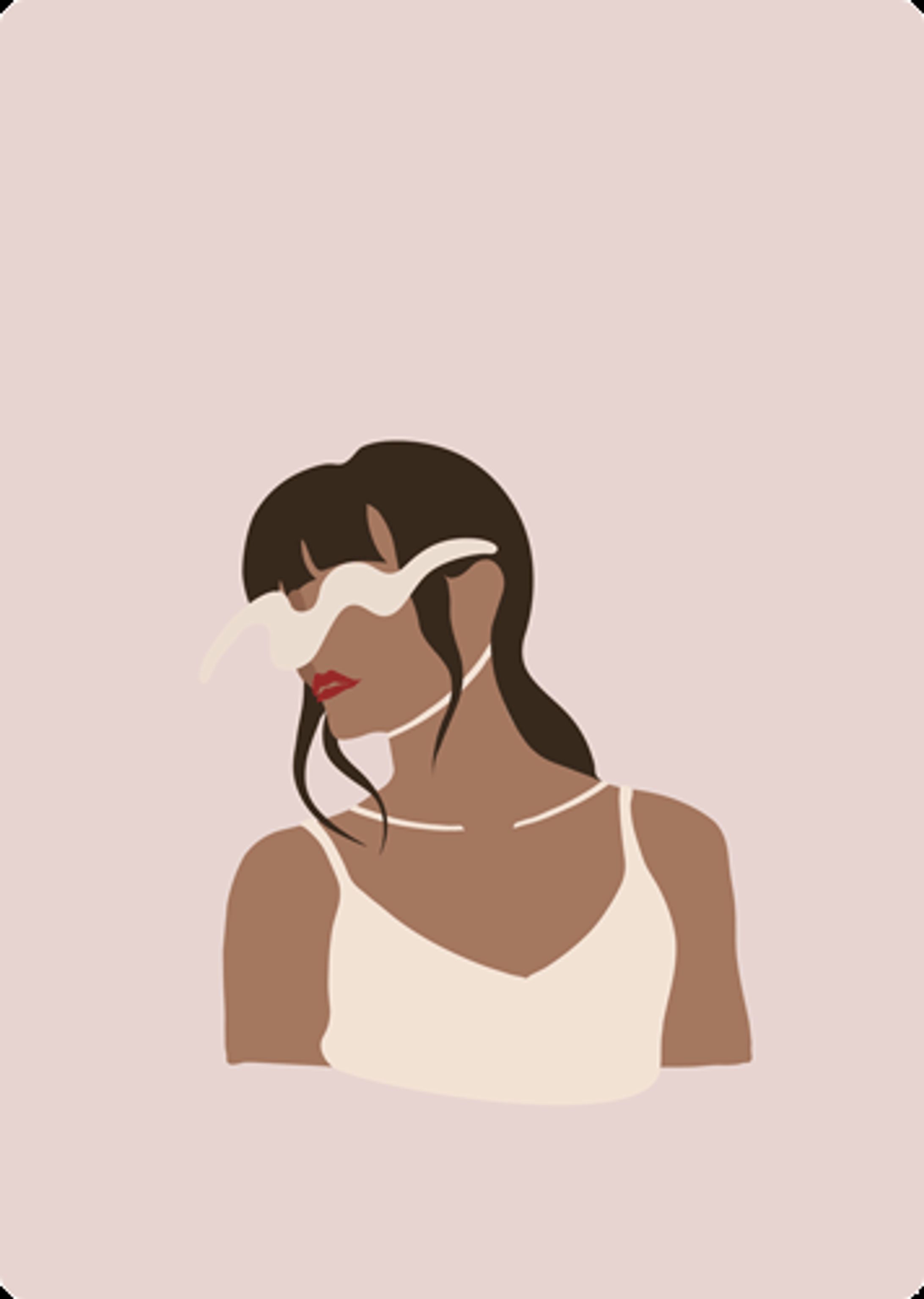 イラスト（女性）-1