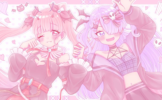 サムネイルご依頼イラスト