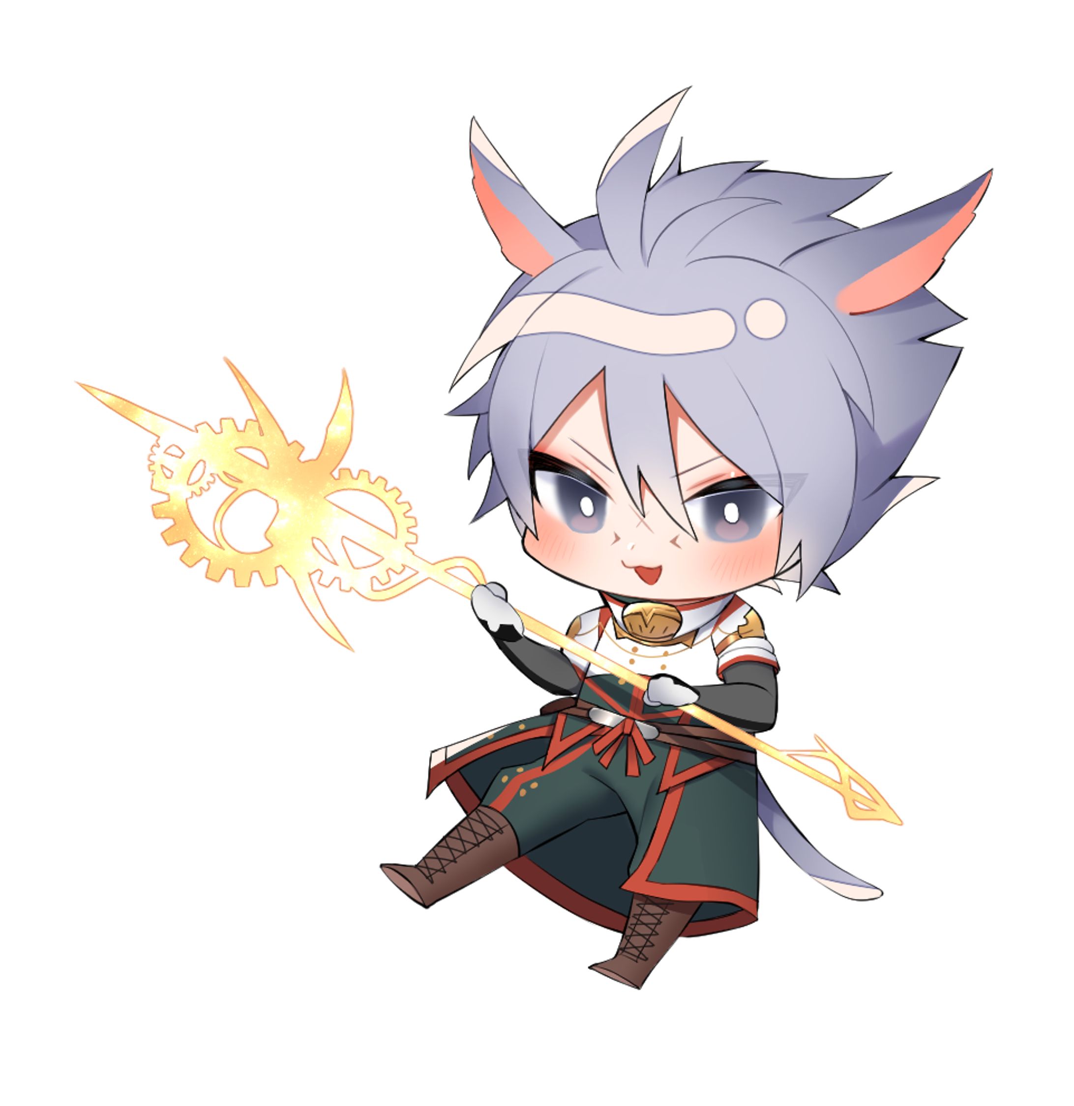 【二次創作】FF14のミニキャラ-1