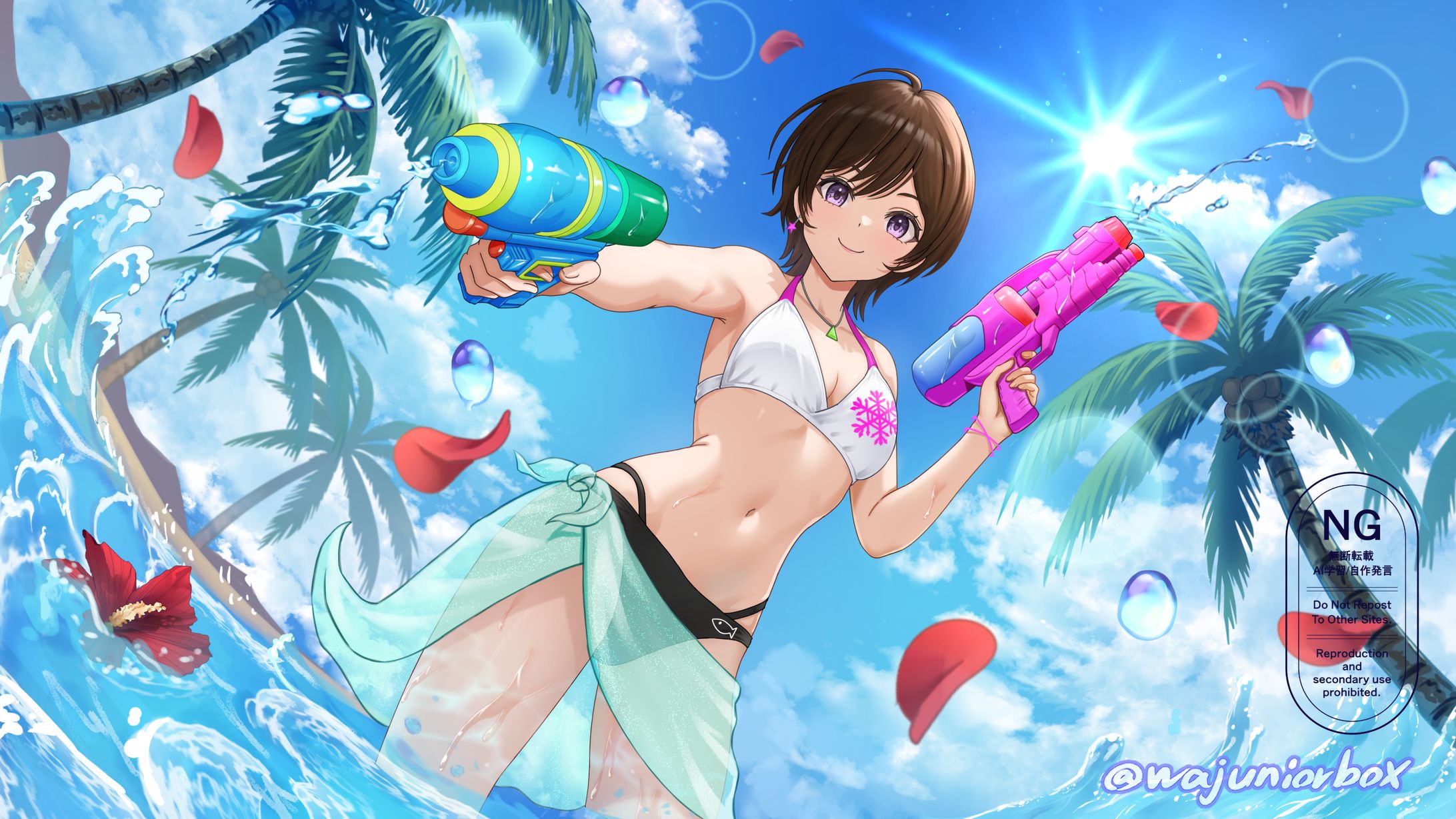 個人様ご依頼絵2枚-1