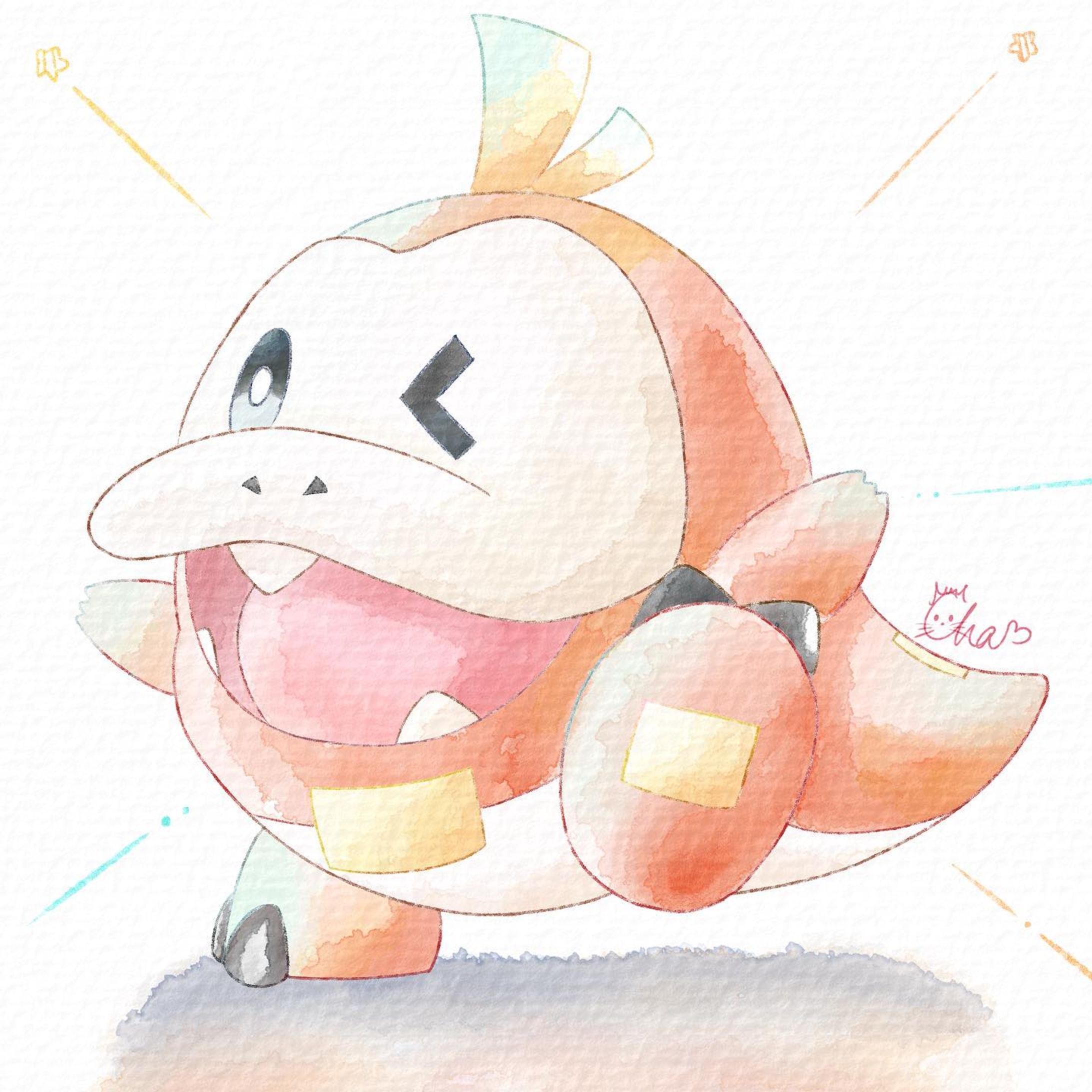 ホゲータ🔥 (Fuecoco🔥)

#ポケモン  #ポケモンイラスト  #ポケモンファンアート  #イラストグラム #いらすとぐらむ  #イラストレーション  #アート  #デジタル水彩  #デジタル水彩画  #水彩  #ホゲータ #pokemon  #pokémon  #pokemonfanart  #pokemonillustration  #art  #artwork #drawing  #illustration  #illustagram  #artgram  #digitalart  #digitalillustration #watercolor  #watercolorpainting #watercolorsillustration  #fuecoco-1