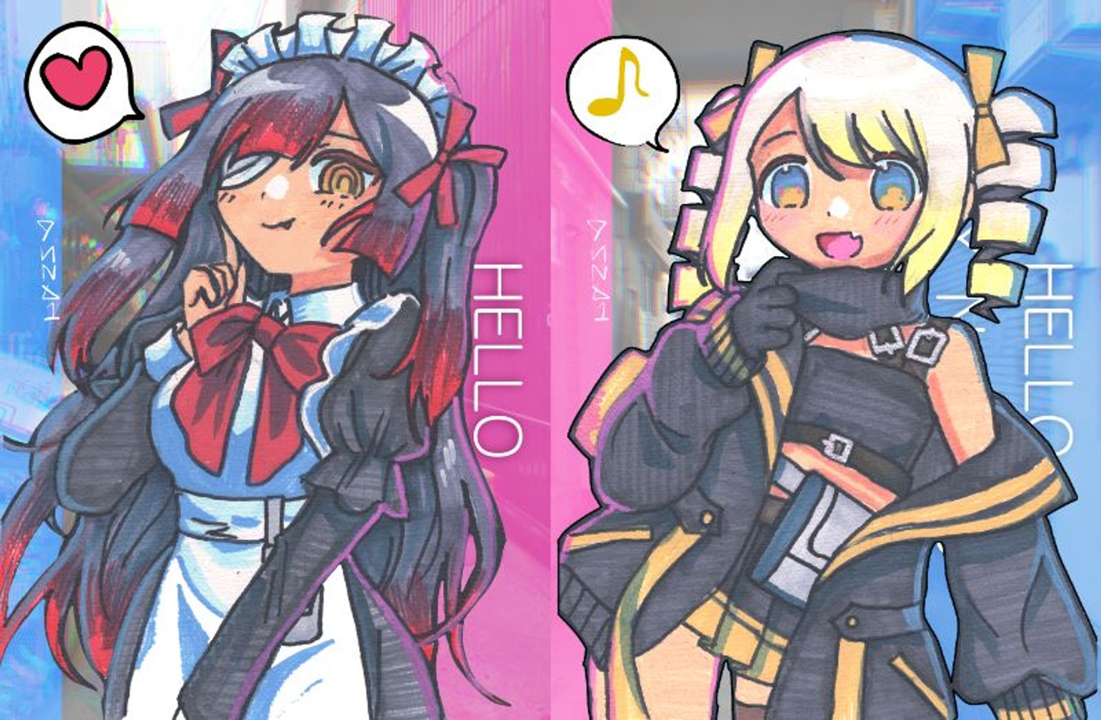 【オリジナル】ステッカー-1