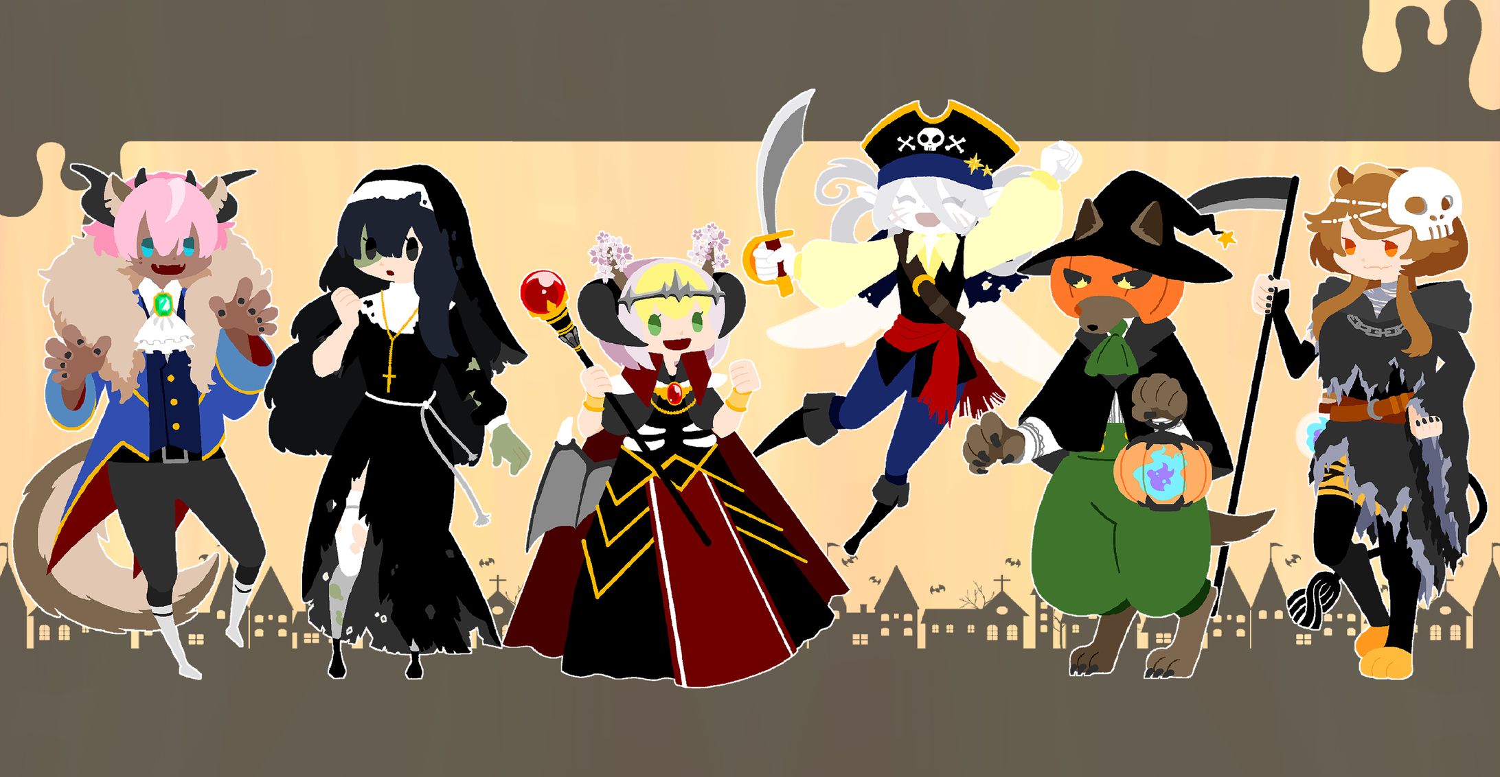 ハロウィンキャラクターまとめ-1