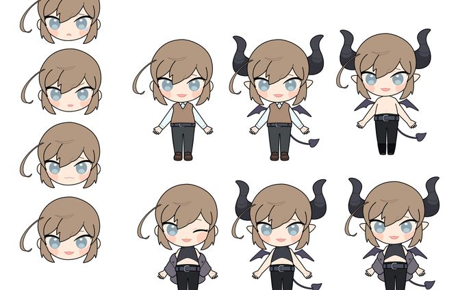 SD差分イラスト