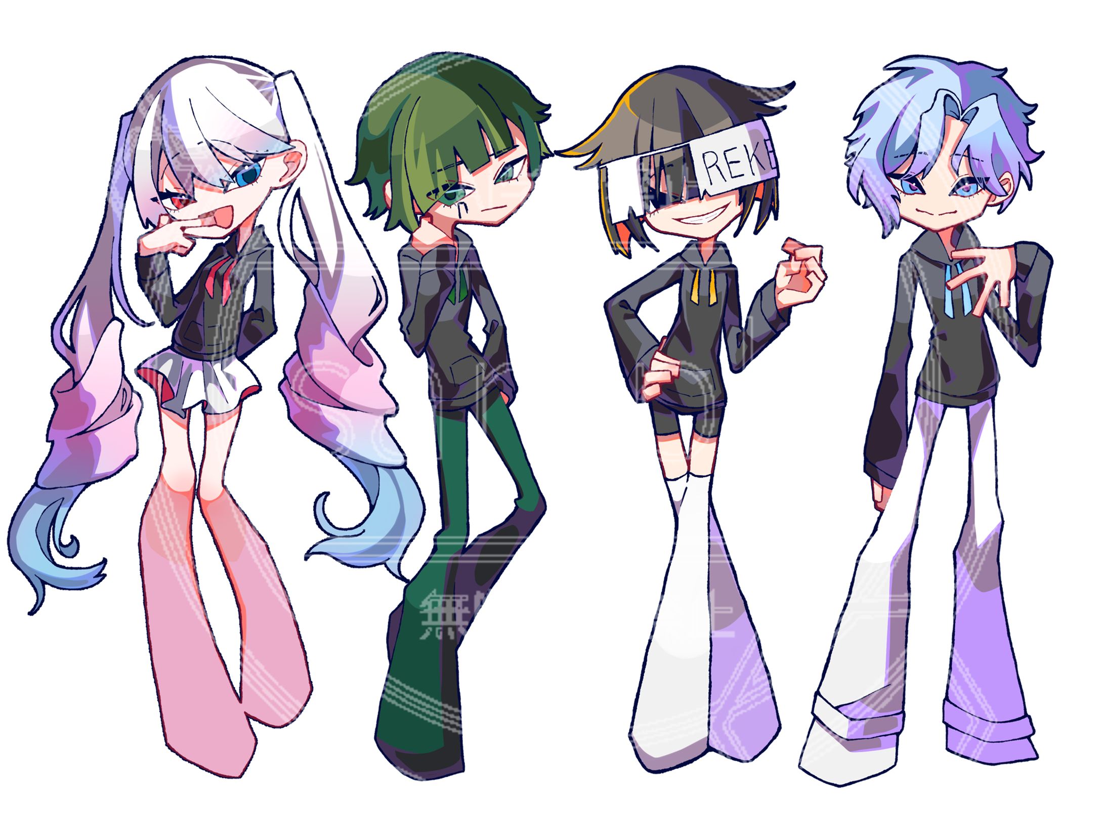 【commission】SD全身立ち絵-1