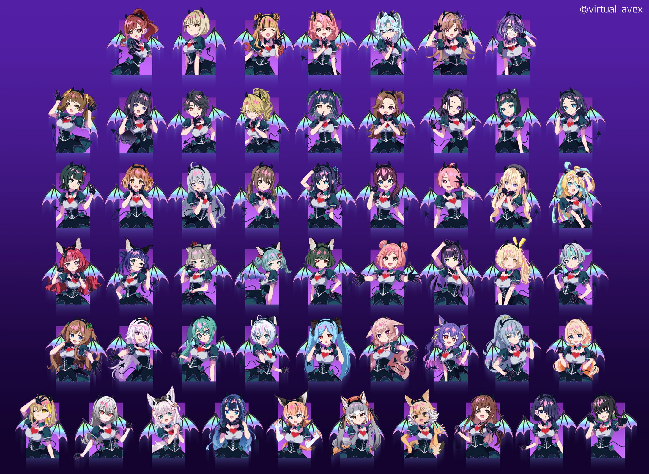 Virtual Avex様｜「Life Like a Live!6」キービジュアル-1