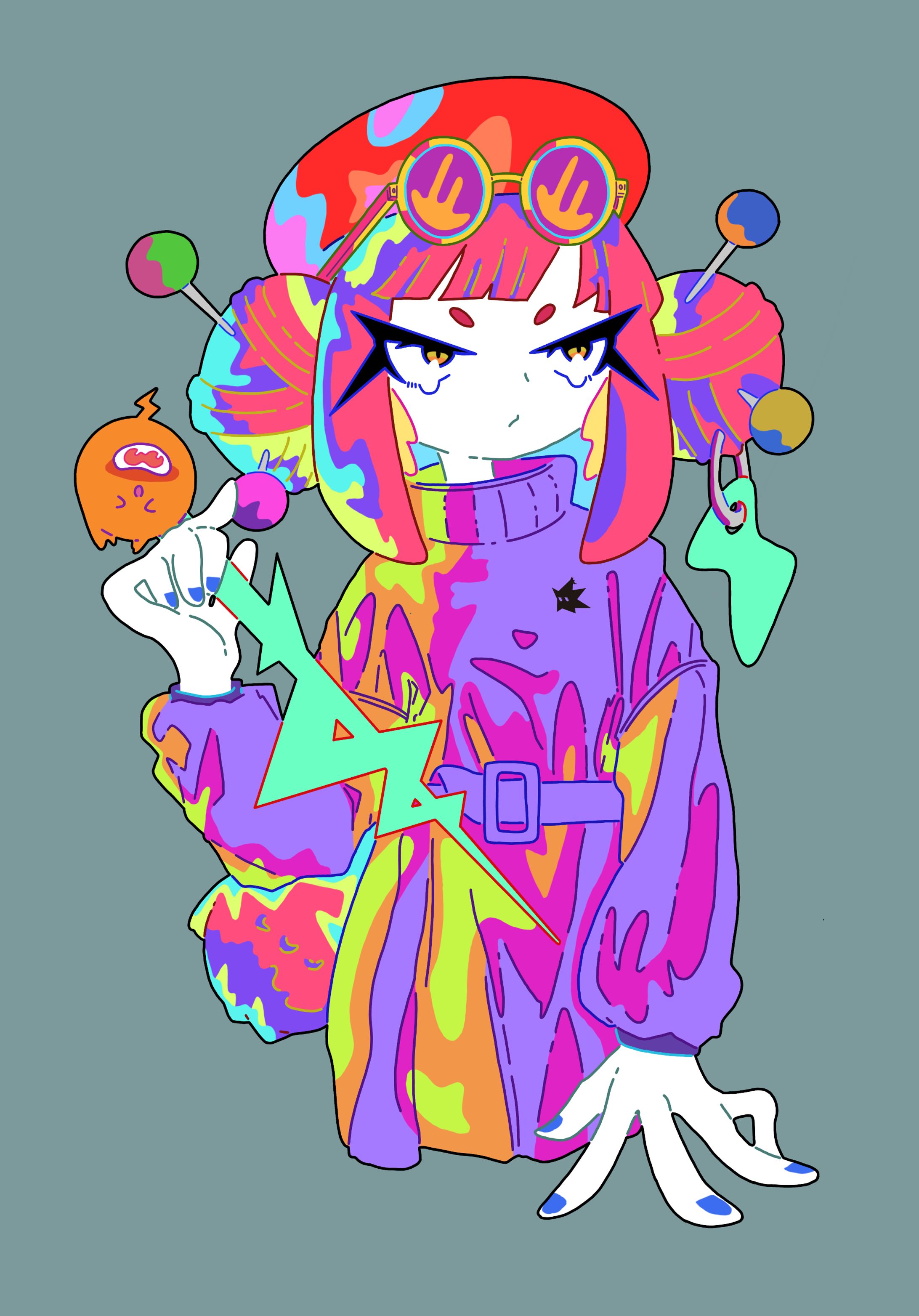 「マッチバリバリ」オリジナルイラスト-1