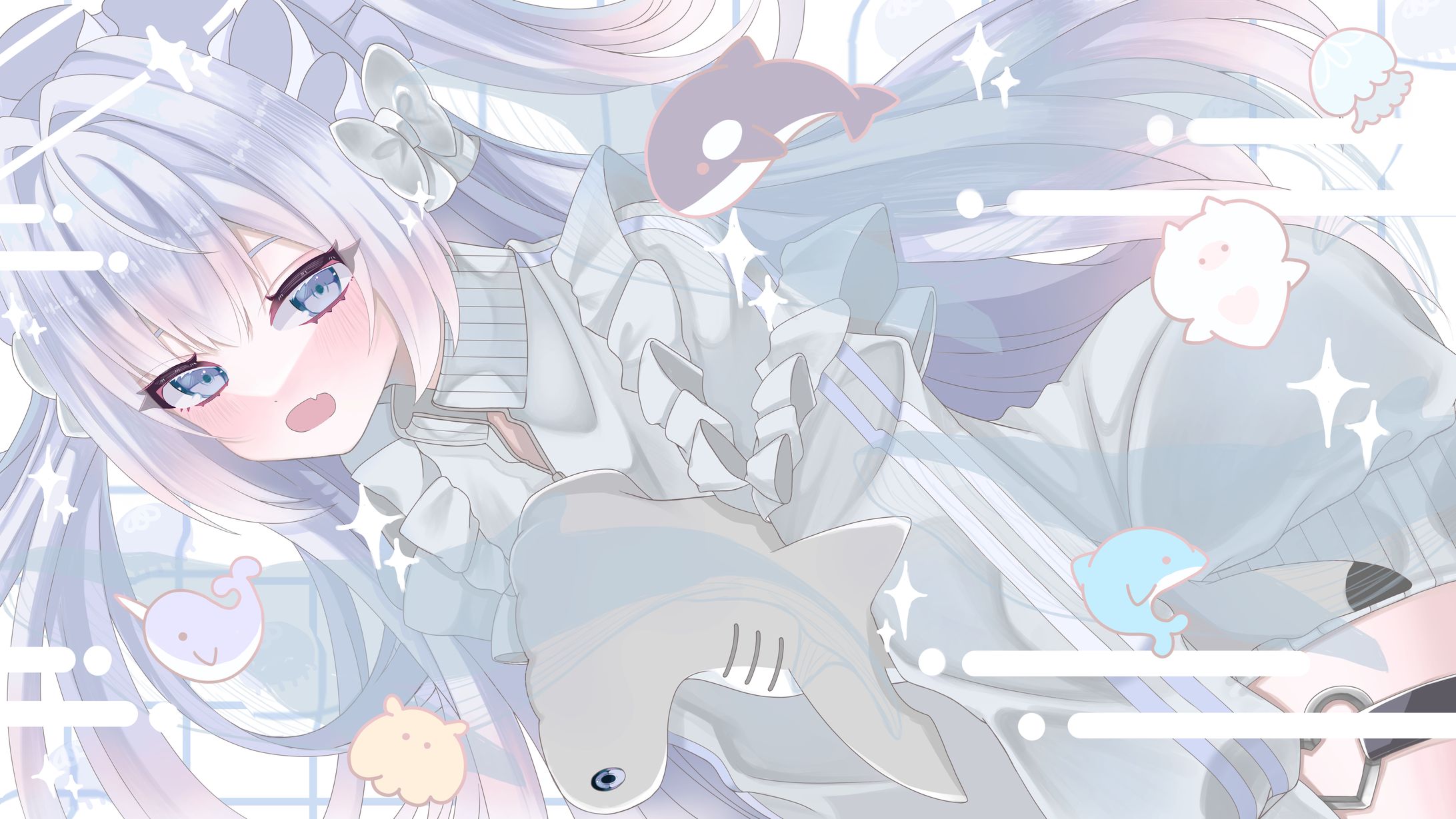 【個人依頼】春木アスカ様￤オリジナルボカロ楽曲『なんにもないない』MVイラスト-1