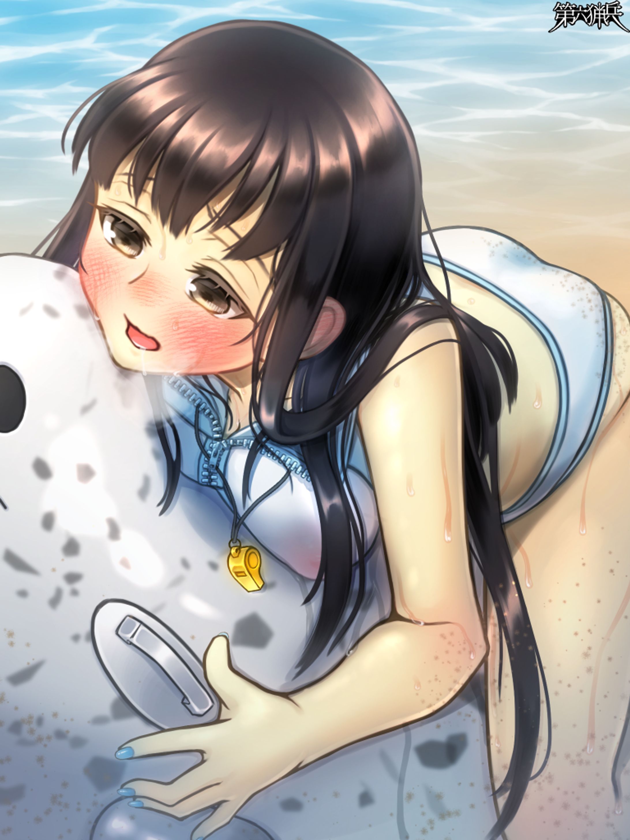 バストアップイラスト - 第六猟兵 - JAEGER SIXTH --1