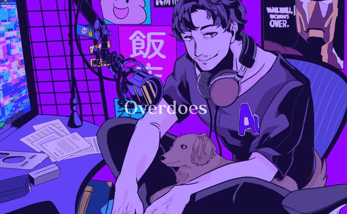 【イラスト】Over does風
