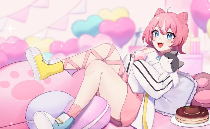 桃田音子様 誕生日イラスト