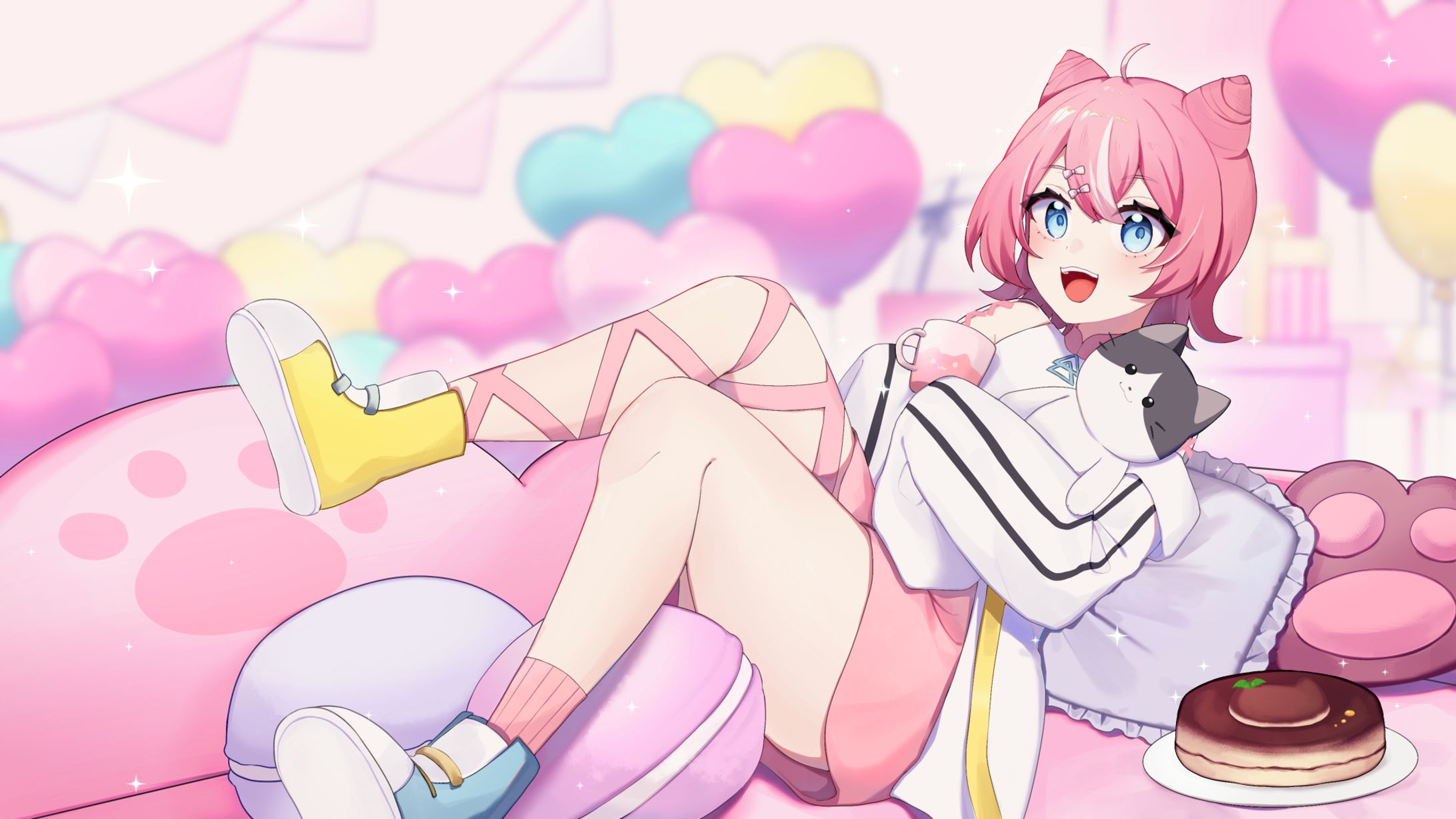 桃田音子様 誕生日イラスト-1