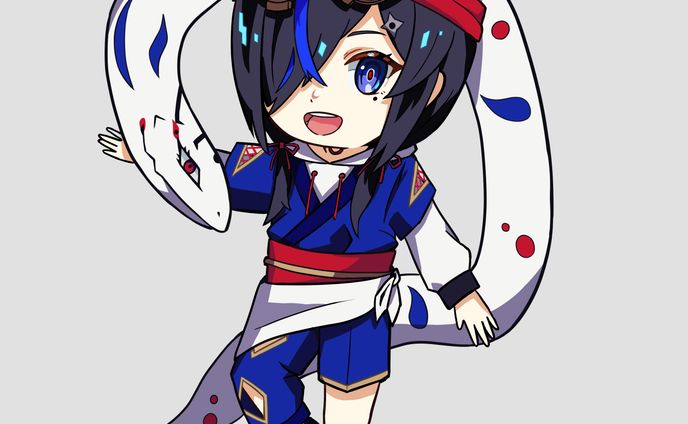 オリキャラ忍者　SDキャラ