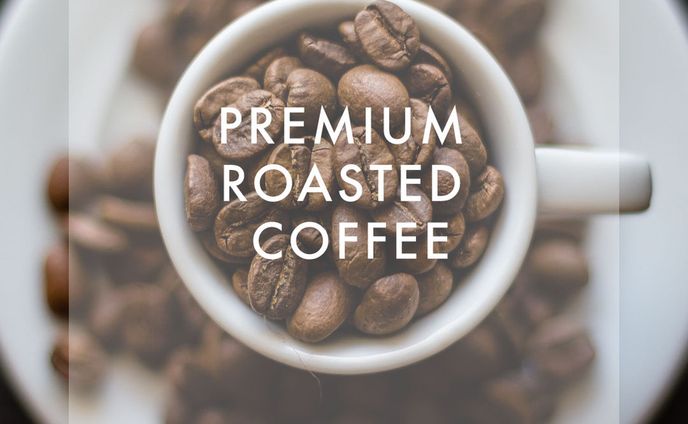 PREMIUM ROASTED COFFEEバナー