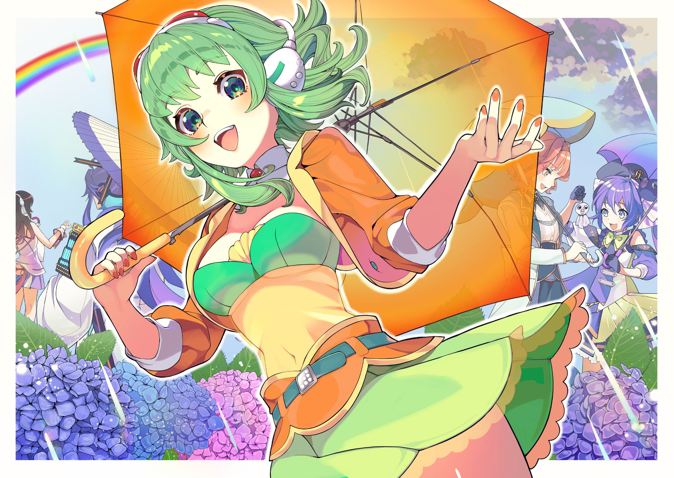 【イラコン】GUMI2026カレンダー 6月-1