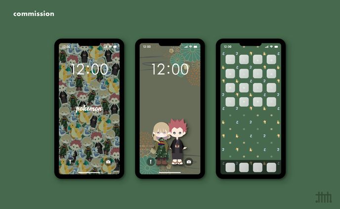 【skeb】スマホ壁紙