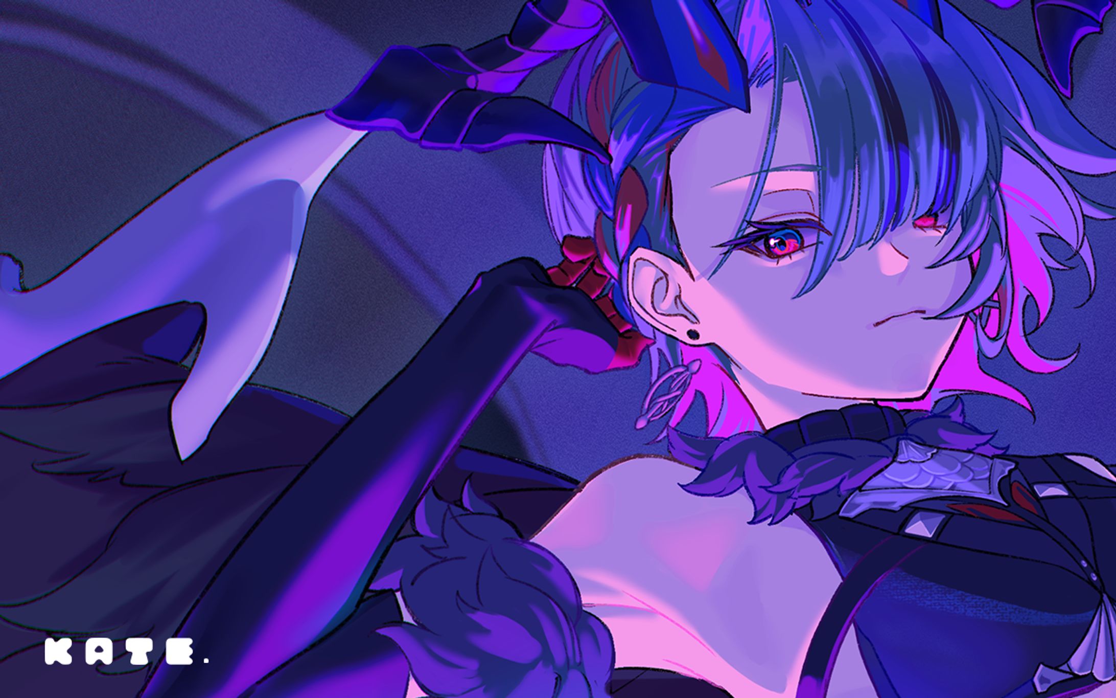 Vtuber ロシェ様│2026誕生日イラスト-1