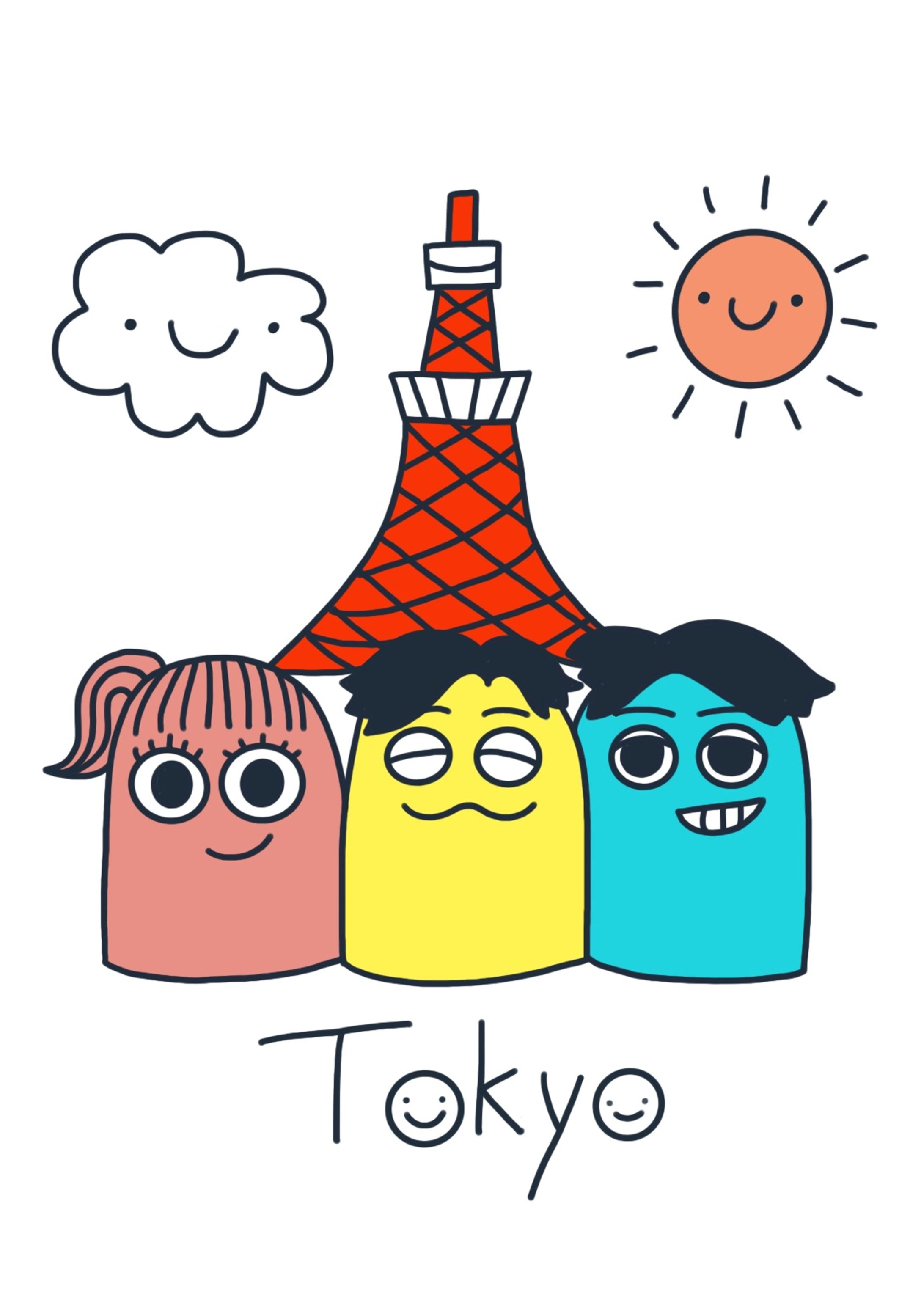 【デジタル画】Tシャツデザイン依頼-1