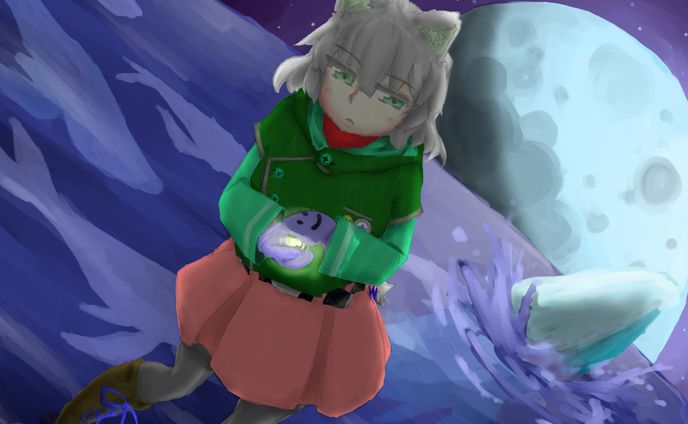オリジナル絵 猫っ子