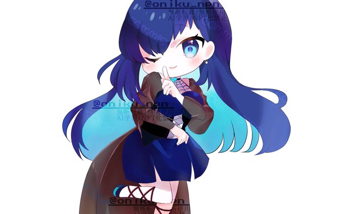 vtuber水田瑠璃様　SDイラストご依頼