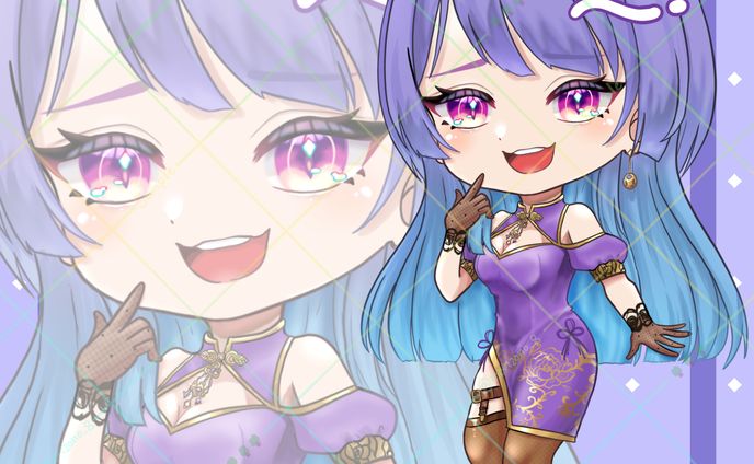 イラスト、かのん（kanon）