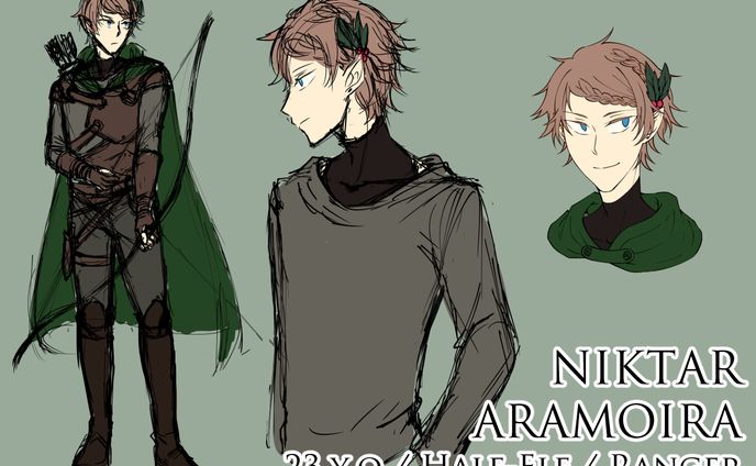 [Character Sheet] Niktar Aramoira
