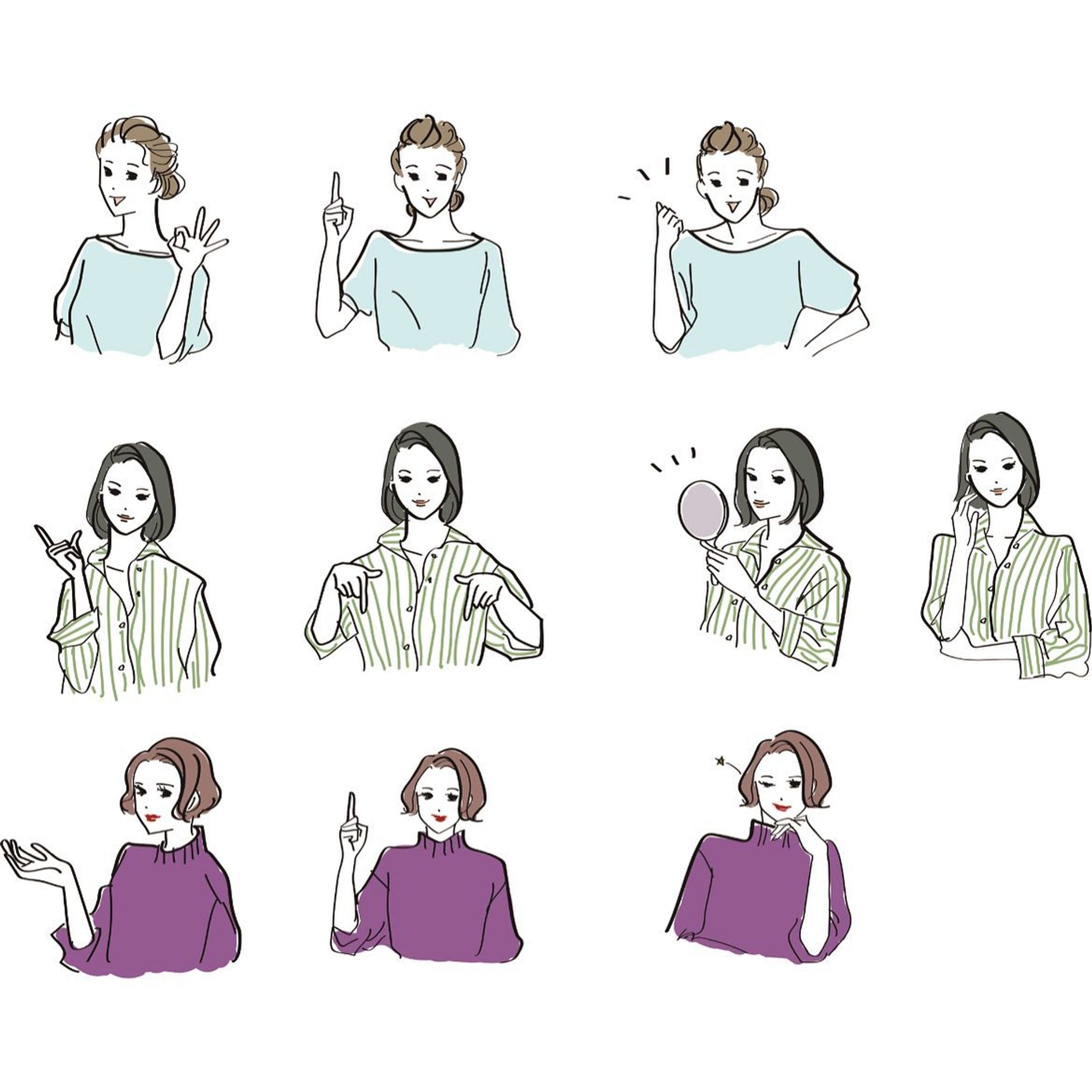 【お仕事】
FMG様カタログ「秋の美Lady講座」誌面イラストを担当させていただきました✨-1