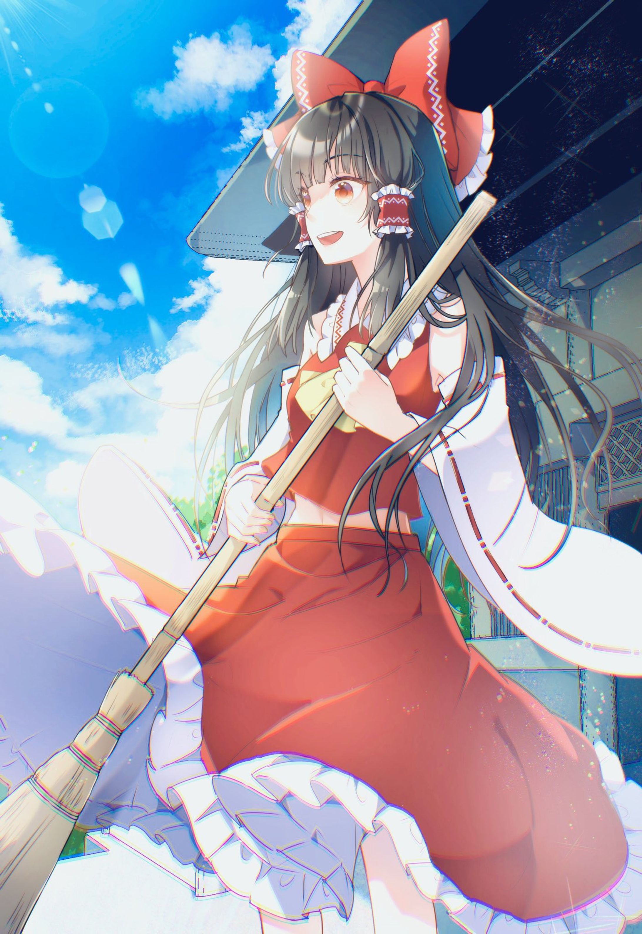 神社と霊夢-1