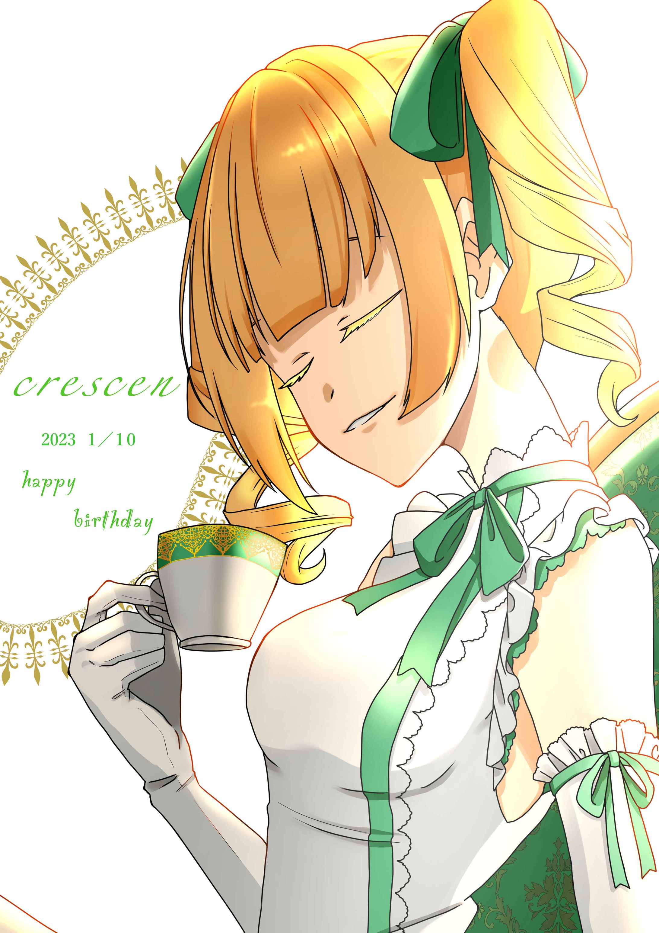 2023年オリジナルキャラクター誕生日イラスト-1