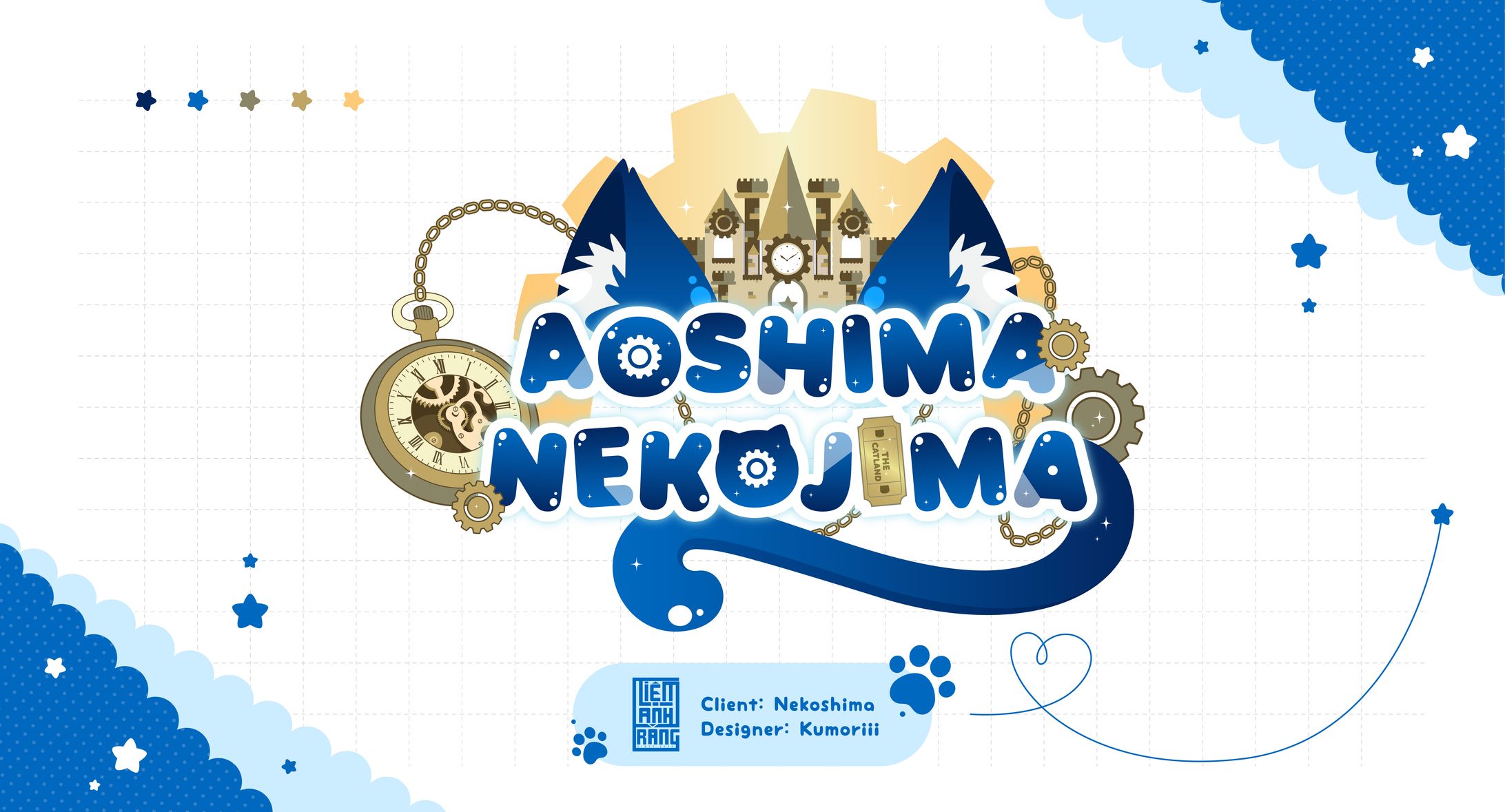 Aoshima Nekojima Logo-1