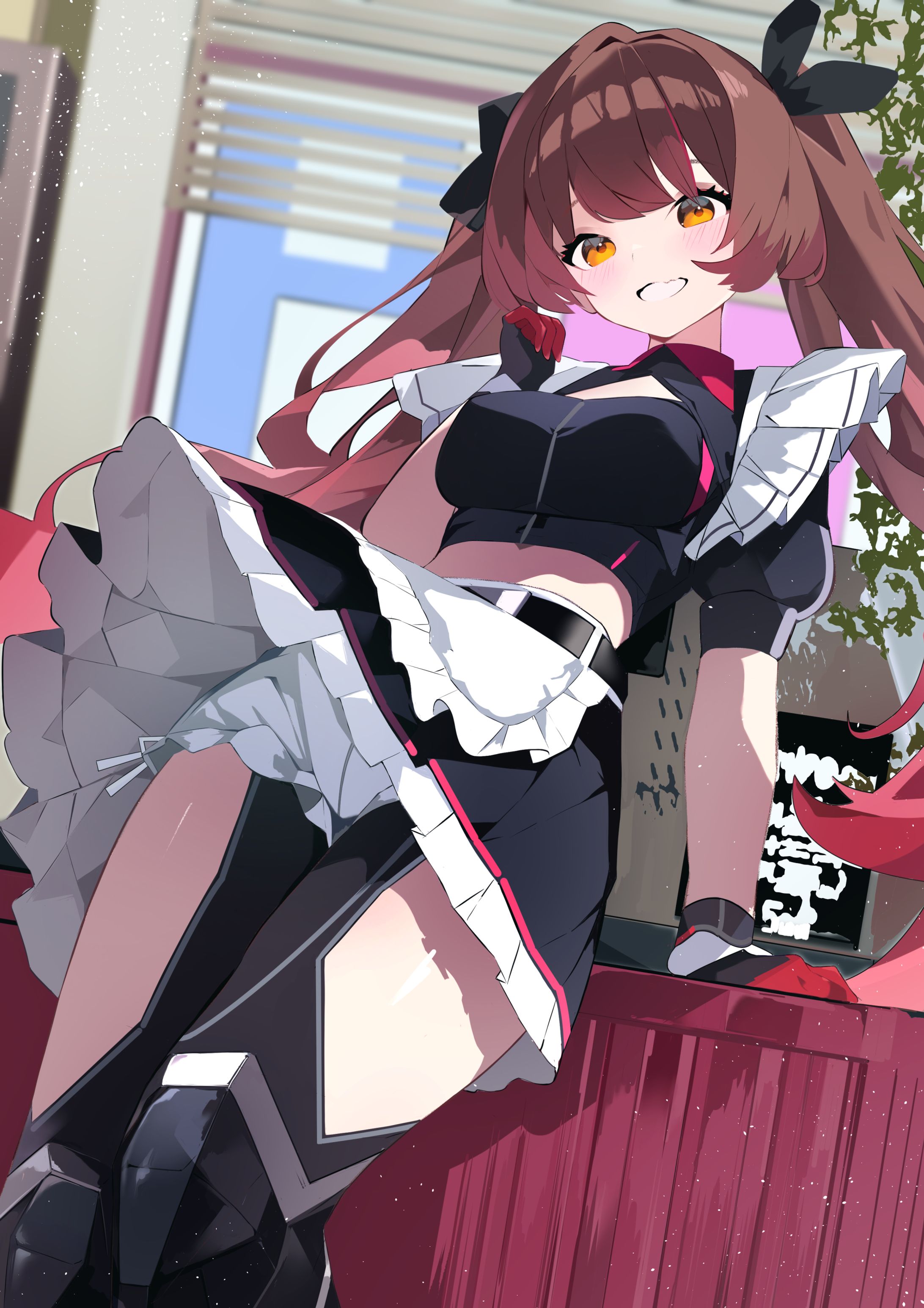 メイド服ロボ子さん-1