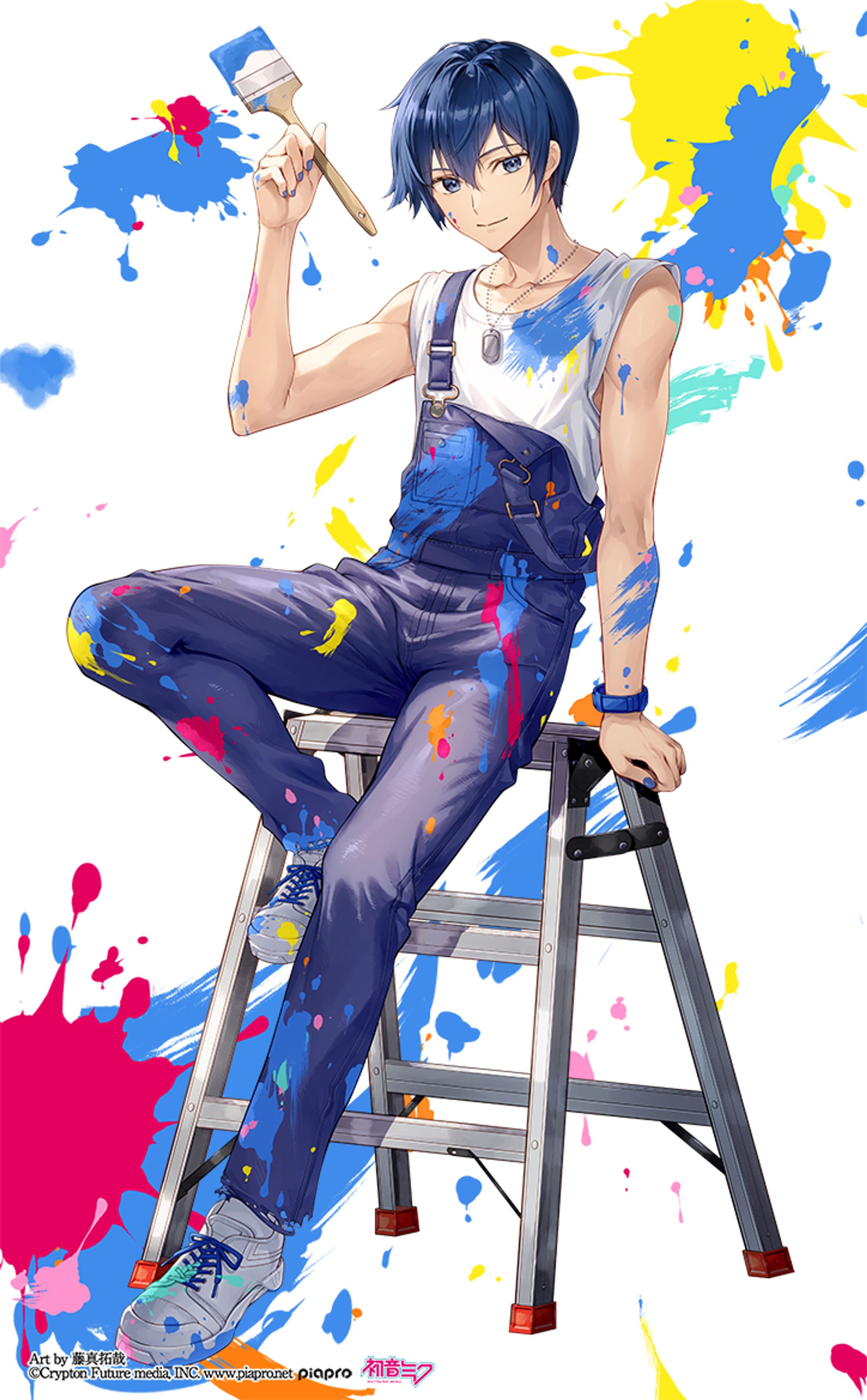 デニムペイントKAITO-1